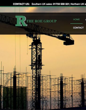 Firmengruppen-Website
